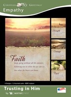 Trusting in Him - Boxed Cards (Pack of 12) (Cards)