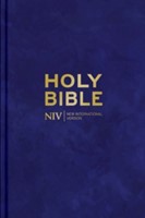 NIV Larger Print Personal Velvet Bible (Hardback)