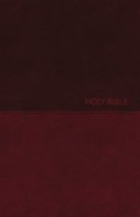 NKJV Value Thinline Bible, Compact, Burgundy, Red Letter Ed. (Imitation Leather)