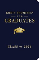 God's Promises For Graduates: Class Of 2024 - Navy NKJV (Hardback)