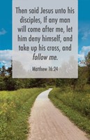 General Worship Bulletin: Follow Me (Package Of 100)