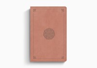 ESV Compact Bible (Trutone, Blush Rose, Emblem Design) (Imitation Leather)