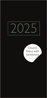 Church Pocket Book Diary with Lectionary 2025 - Black (Hard Cover)