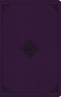 ESV Thinline Bible, TruTone, Lavender, Ornament Design (Imitation Leather)