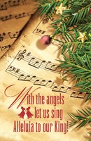 Our King Music Christmas Bulletin (Pkg of 50) (Loose-leaf)
