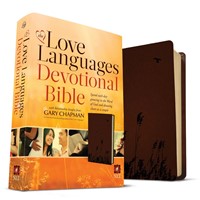 NLT Love Languages Devotional Bible Soft Touch Edition (Leather Binding)