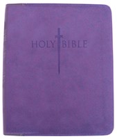 Kjver Sword Study Bible/Personal Size Large Print-Purple
