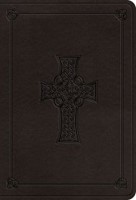 ESV Value Large Print Compact Bible TruTone, Charcoal (Imitation Leather)