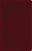 ESV Large Print Value Thinline Bible TruTone, Ruby (Imitation Leather)