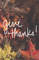 Give Thanks! (Pack Of 25) (Tracts)