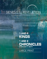 Genesis to Revelation: 1 and 2 Kings, 1 and 2 Chronicles Par (Paperback)