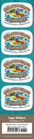 VBS 2018 Rolling River Rampage Logo Stickers (Stickers)