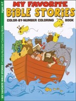 My Favourite Bible Stories Colour-by Number Colouring Book