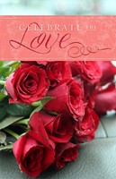 Celebrate The Love Bulletin (Pack of 100) (Bulletin)