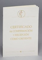 Metodista Unida Certificados de Confirmación y Recepción com (Certificate)