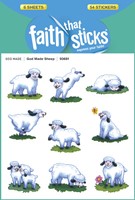 God Made Sheep - Faith That Sticks Stickers (Stickers)
