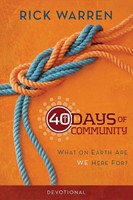 40 Days Of Community Devotional (Paperback)