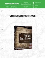 Christian Heritage Teacher Guide (Paperback)