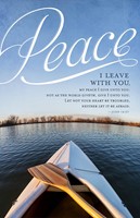 Peace I Leave With You Bulletin (Pack of 100) (Bulletin)