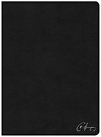 CSB Spurgeon Study Bible, Black Genuine Leather, Indexed