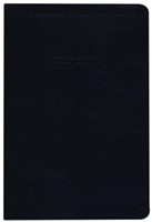 KJV Large Print Thinline Reference Bible, Flexisoft, Black (Flexisoft)