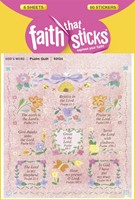 Psalm Quilt - Faith That Sticks Stickers (Stickers)