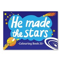 He Made the Stars, Colouring Book