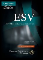 ESV Pitt Minion Reference Edition Black Goatskin Leather (Leather Binding)