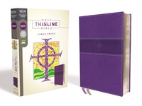 NRSV Thinline Bible, Purple, Large Print (Imitation Leather)