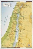 Abingdon Bible Land Map--Israel's Settlement in Canaan (Miscellaneous Print)