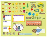 FaithWeaver Friends Elementary Activity Stickers Spring 2017 (Stickers)