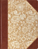 ESV Single Column Journaling Bible, Antique Floral Design (Hard Cover)