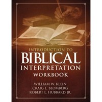 Indroduction To Biblical Interpretation Workbook (Paperback)