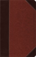 ESV Thinline Bible, Brown/Cordovan, Portfolio Design (Paperback)