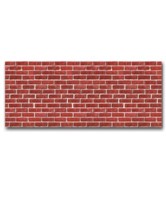 Red Brick Plastic Backdrop (Other Merchandise)
