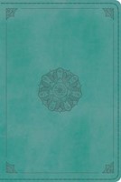 ESV Personal Reference Bible, Turquoise, Emblem Design (Imitation Leather)