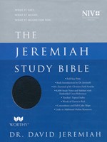 NIV Jeremiah Study Bible, Black Genuine Leather, Indexed (Genuine Leather)