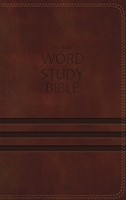 NKJV Word Study Bible IL Indexed Brown (Imitation Leather)