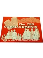 Ten Commandments Colouring Book (Paperback)
