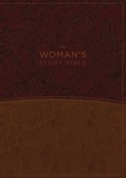 NKJV: Women's Study Bible, Imitation Leather, Brown/Burgundy (Imitation Leather)