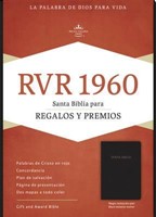 RVR 1960 Biblia para Regalos y Premios, negro imitación piel (Imitation Leather)