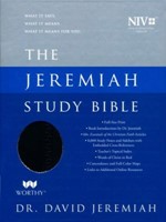 NIV Jeremiah Study Bible, Black (Imitation Leather)