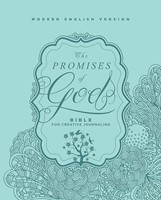 The Promises Of God Bible For Creative Journaling (Leather Binding)