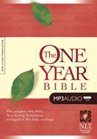 The NLT One Year Bible (MP3) (MP3 CDs)