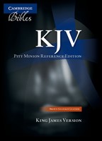 KJV Pitt Minion Reference Edition, Brown Goatskin Leather (Leather Binding)