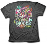 Cherished Girl Adult T-Shirt Big Faith Medium