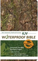 KJV Waterproof Bible New Testament, Psalms & Proverbs Camo (Paperback)