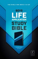 NLT Boys Life Application Study Bible, TuTone (Imitation Leather)