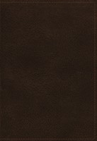 NKJV Study Bible, Brown, Full-Color, Red Letter Ed., Indexed (Genuine Leather)