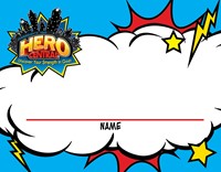 Vacation Bible School 2017 VBS Hero Central Nametag Cards (General Merchandise)